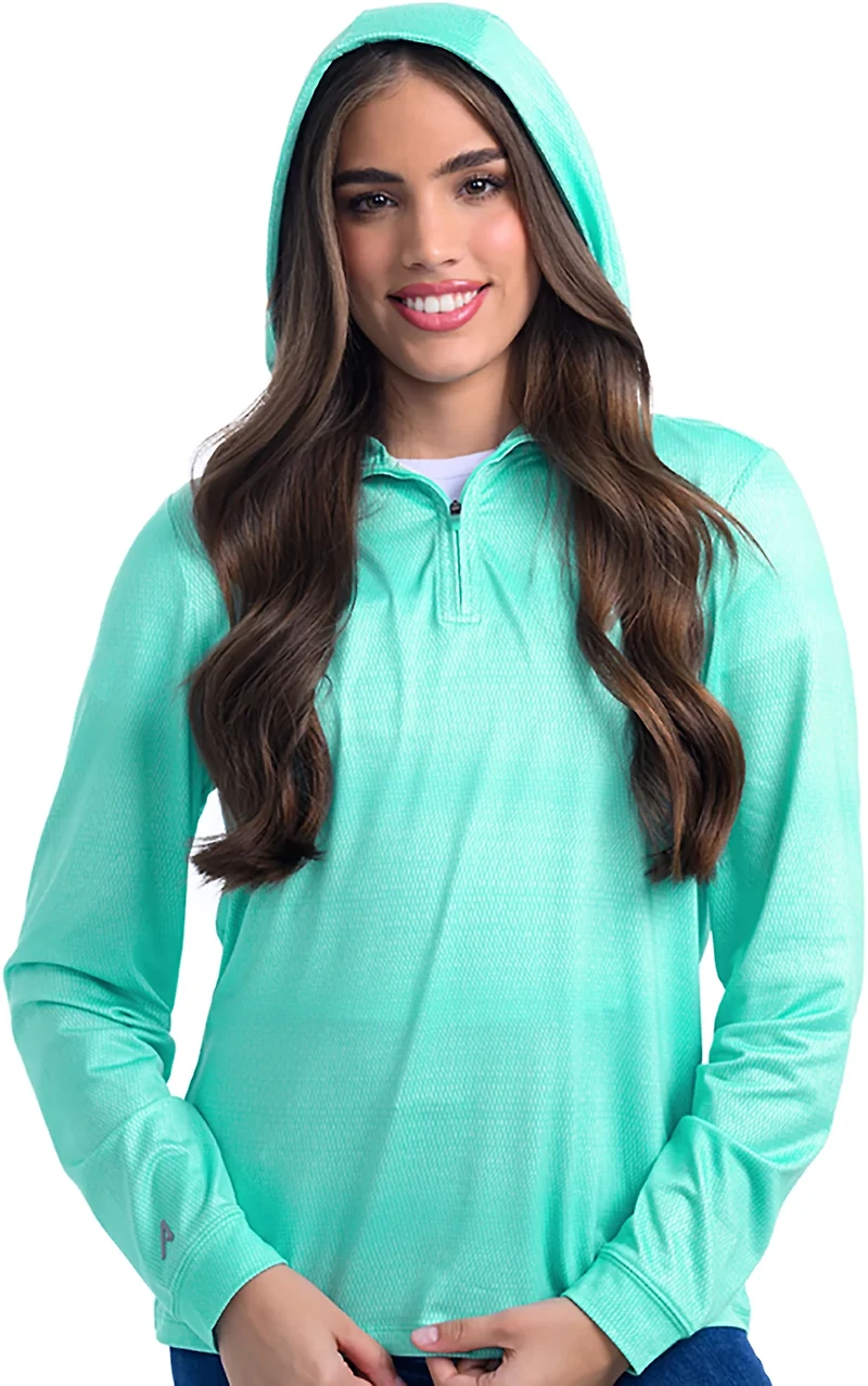 Antigua Women's Horizon 1/4 Zip Pullover Hoodie