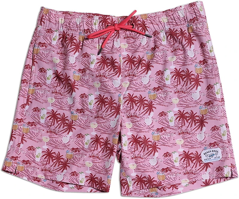 Beach Bros Men's Drink Swim Trunk Shorts 6.5
