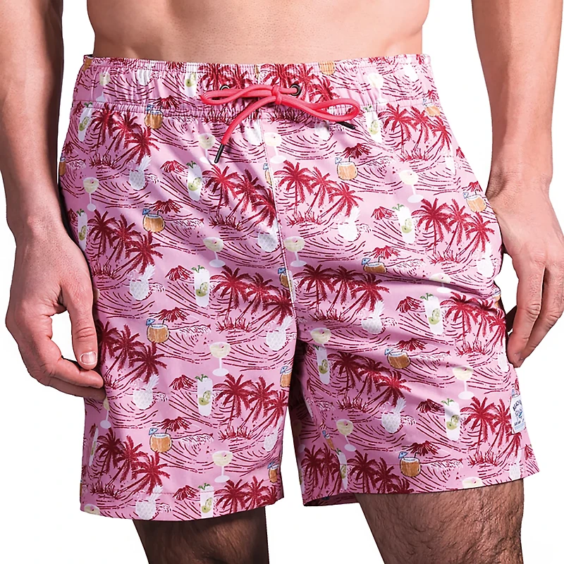 Beach Bros Men's Drink Swim Trunk Shorts 6.5