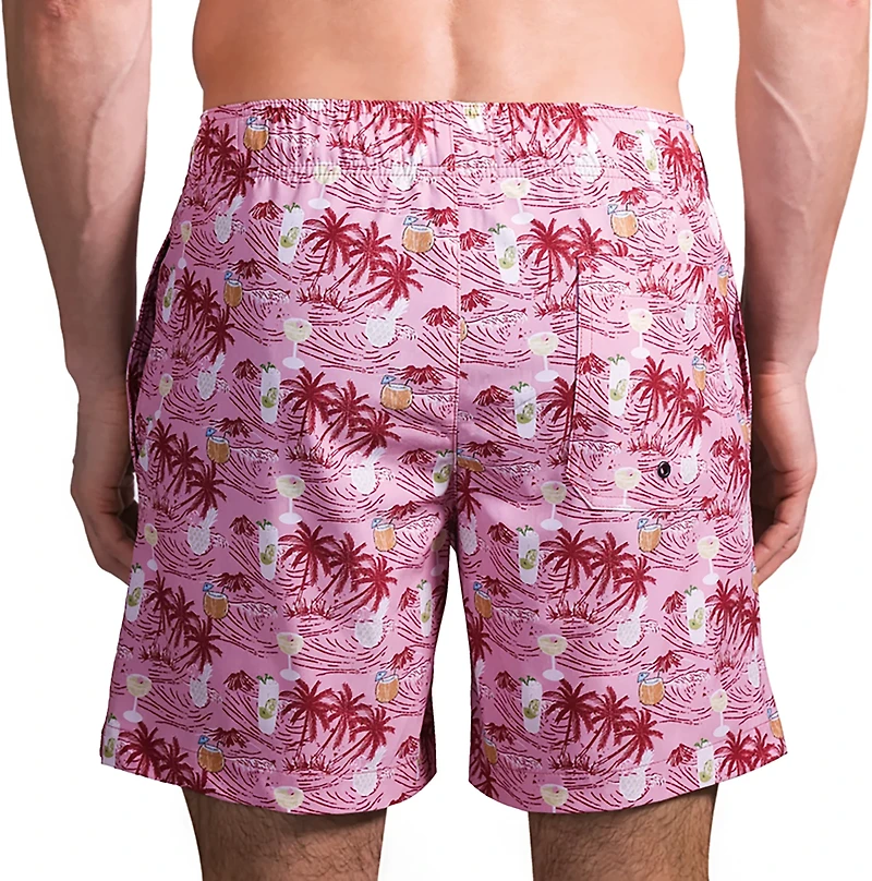 Beach Bros Men's Drink Swim Trunk Shorts 6.5