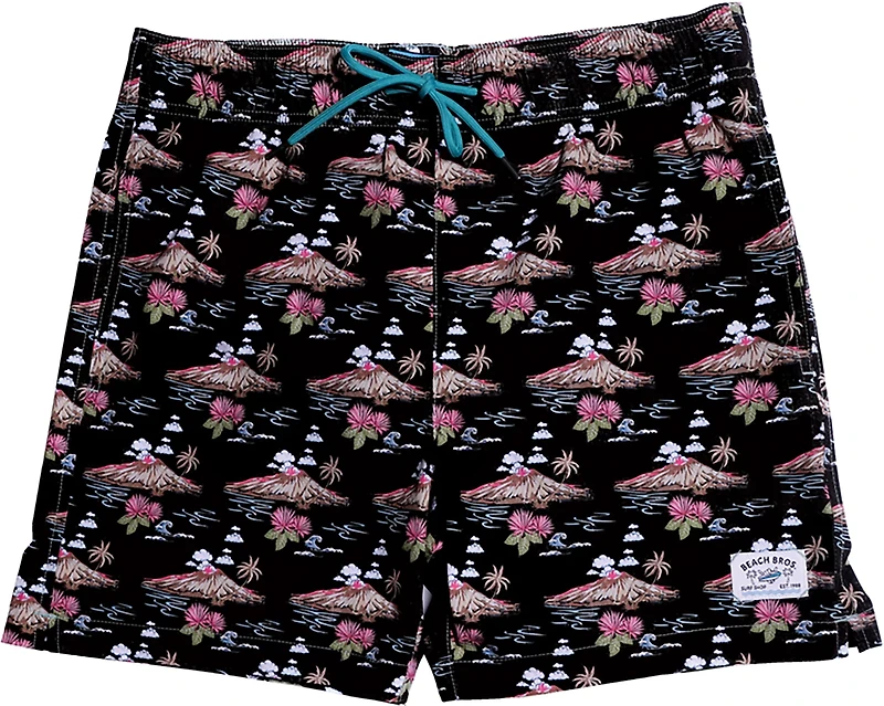 Beach Bros Men's Volcano Cloud Swim Trunk Shorts 6.5