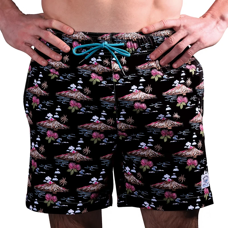 Beach Bros Men's Volcano Cloud Swim Trunk Shorts 6.5