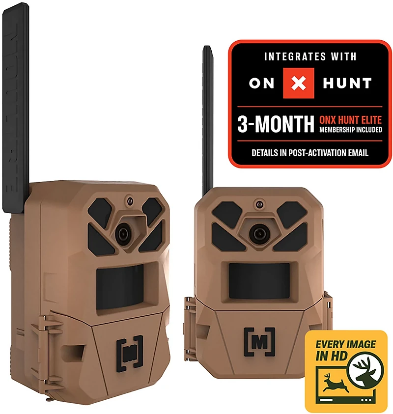 Moultrie Edge 3 40.0 MP Trail Cameras 2-Pack