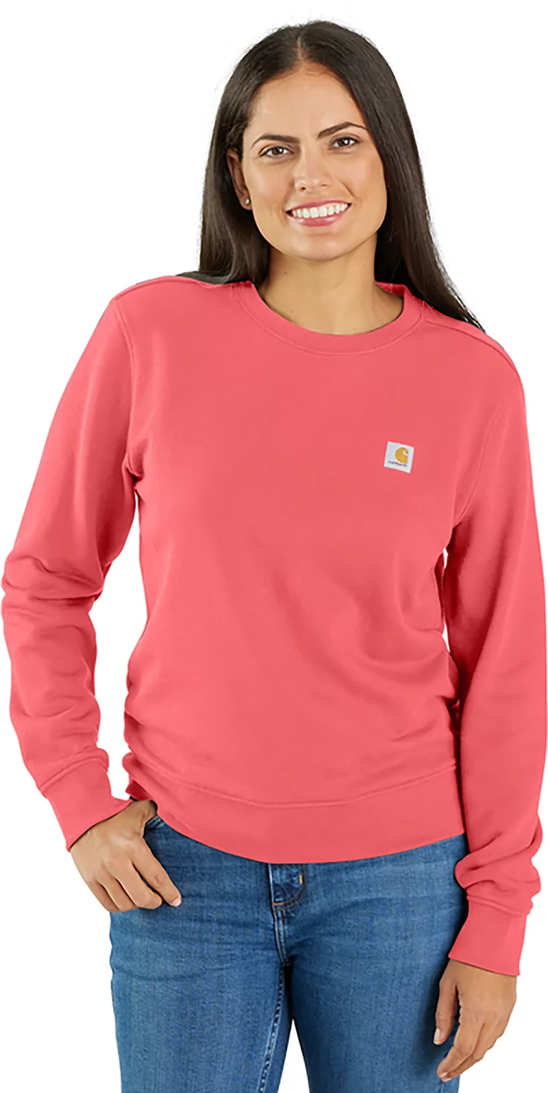 Carhartt Women's Relaxed Fit Midweight French Terry Crew Neck Sweatshirt