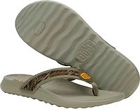 Hey Dude Men's Myers Mossy Oak Camo Flip Flops
