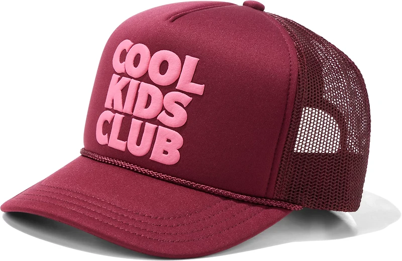 Jadelynn Brooke Girls' Cool Kids Club Trucker Hat