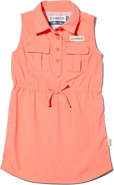 Magellan Outdoors Toddler Girls' Laguna Madre Sleeveless Dress