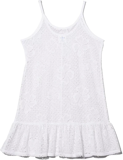 O'Rageous Girls' Crochet Peplum Dress