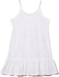O'Rageous Girls' Crochet Peplum Dress