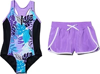 Gerry Girls' Festival Zip Front 1-Piece Set