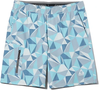 Gerry Men's Abstract Geo Mosaic Swim Shorts 11