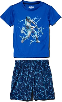 BCG Boys' Baseball Bolt Graphic T-shirt Set