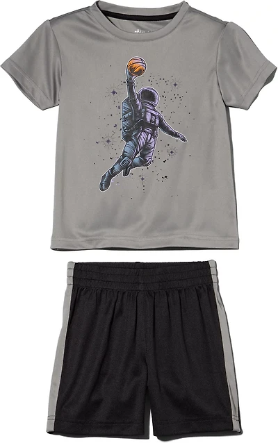 BCG Toddler Boys' Bball Space T-shirt Set