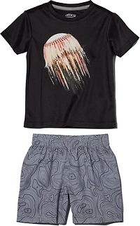 BCG Toddler Boys' Fast Ball T-shirt Set