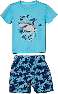 BCG Toddler Boys' Shark Attack T-shirt Set
