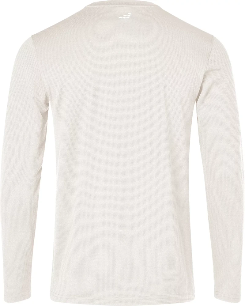 BCG Men's Waffle Crew Long Sleeve T-shirt