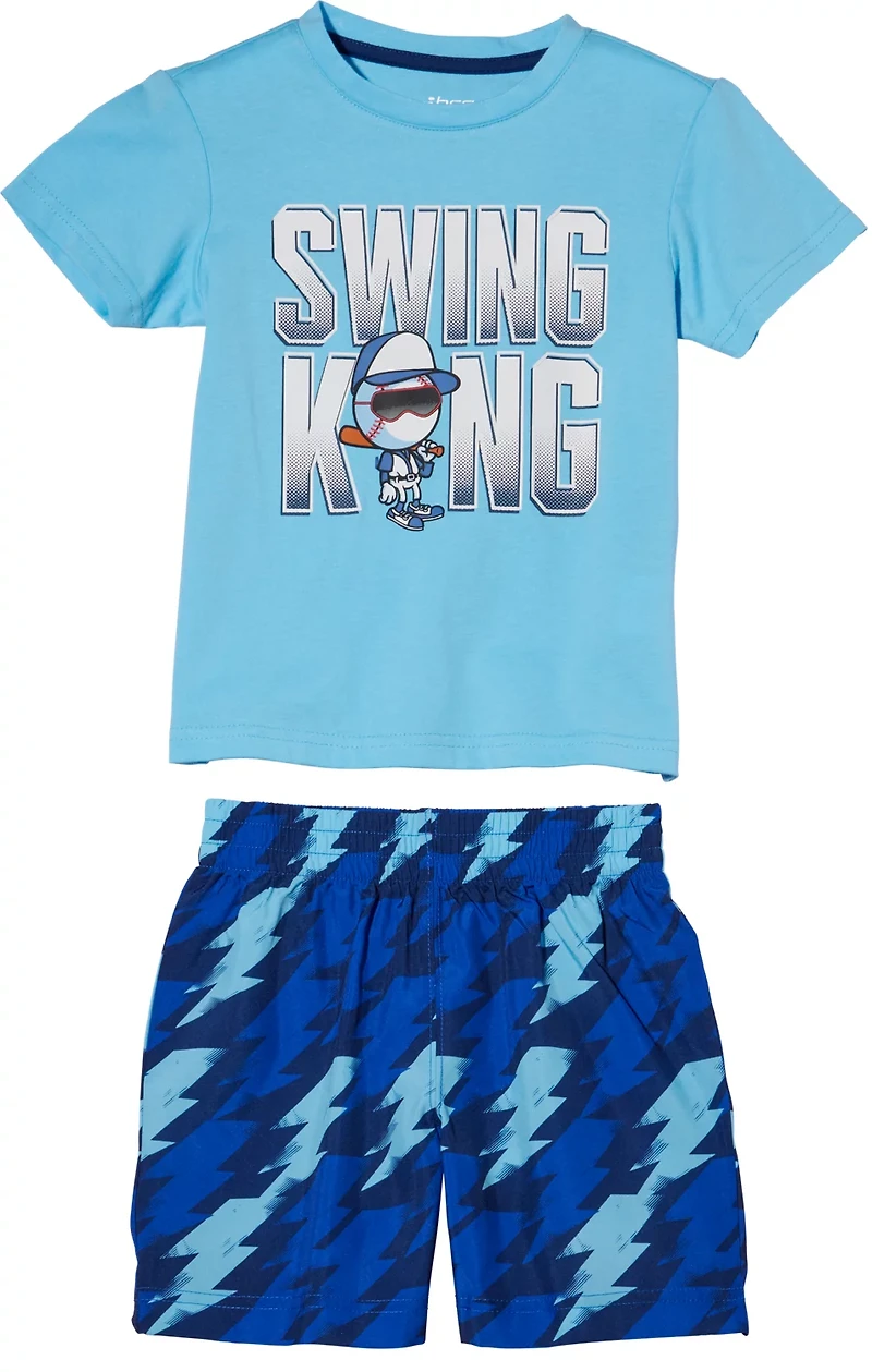 BCG Toddler Boys' Swing King T-shirt Set