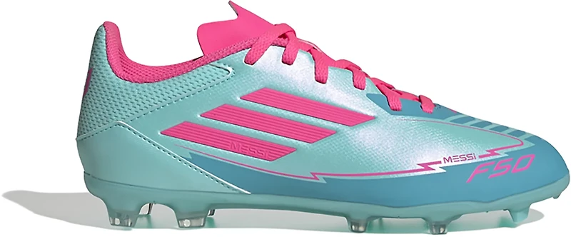 adidas Kids’ F50 League FG/MG Messi Soccer Cleats