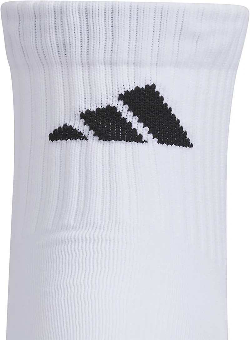 adidas Adults' Pure Training High Quarter Socks 2-Pack