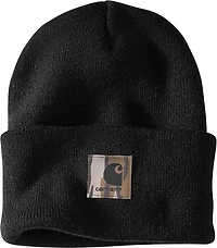 Carhartt Adult Knit Camo Patch Beanie
