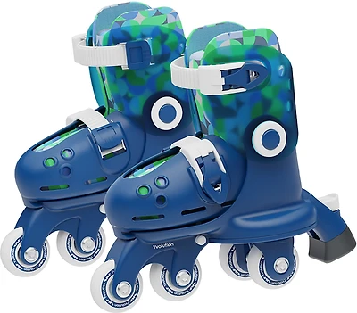 Yvolution Kids' Twista Adjustable 2-in-1 Roller Skates