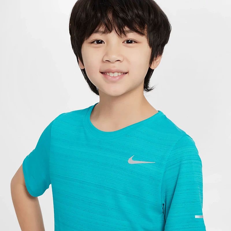 Nike Boys' Dri-FIT Miler Short Sleeve Shirt