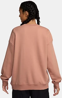 Nike Women's Sportswear Clube Fleece Loose Crew-Neck Sweatshirt