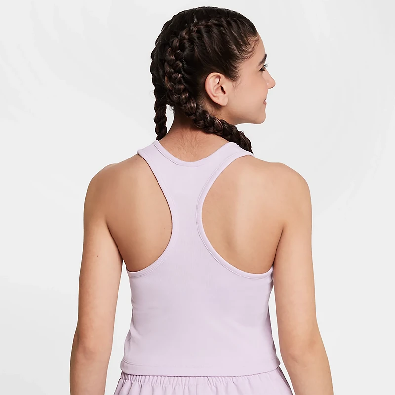 Nike Girls' Sportswear Ribbed Tank Top