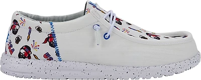 HEYDUDE Men's Wally Funk Americana Party Slip-On Shoes