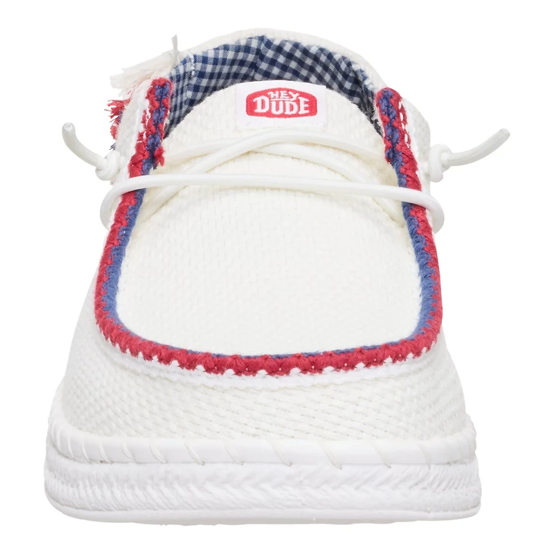 HEYDUDE Women's Wendy Americana Espadrille Shoes