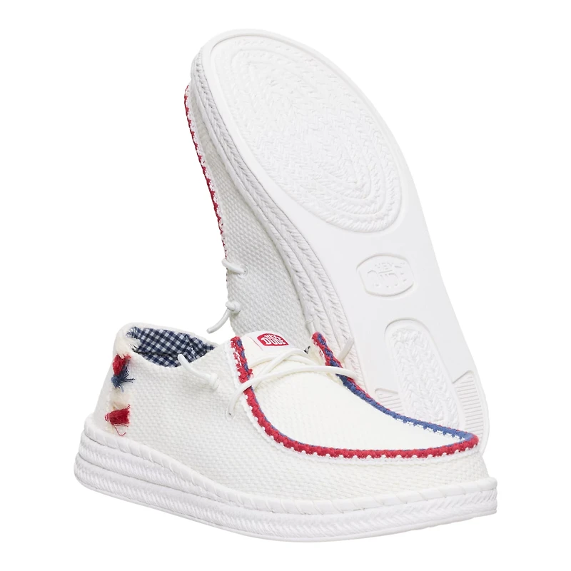 HEYDUDE Women's Wendy Americana Espadrille Shoes