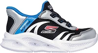 SKECHERS Toddler Boys' Hands Free Slip-Ins S-Lights Meteor Lights Brisk Beams Shoes
