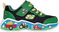 SKECHERS Toddler Boys' John Deere Play Scene Barn-Squad Buddies Shoes