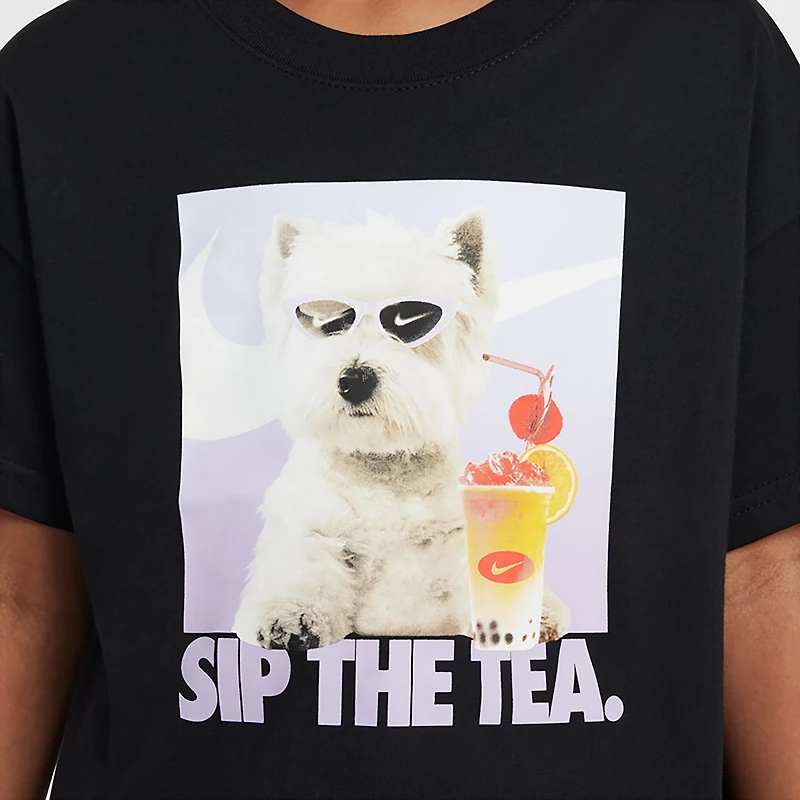 Nike Girls' Sportswear Sip Photo T-shirt