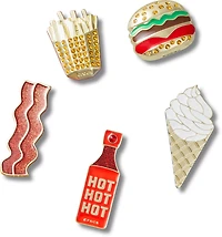 Crocs Gold Spicy Combo Jibbitz 5-Pack