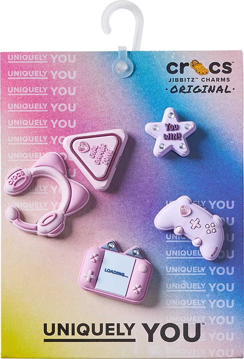 Crocs Girl Gamer Jibbitz 5-Pack