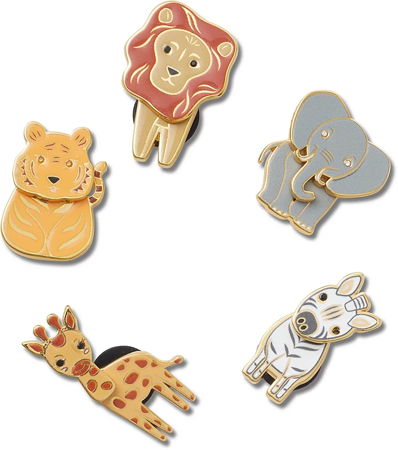 Crocs Enamel Safari Jibbitz 5-Pack