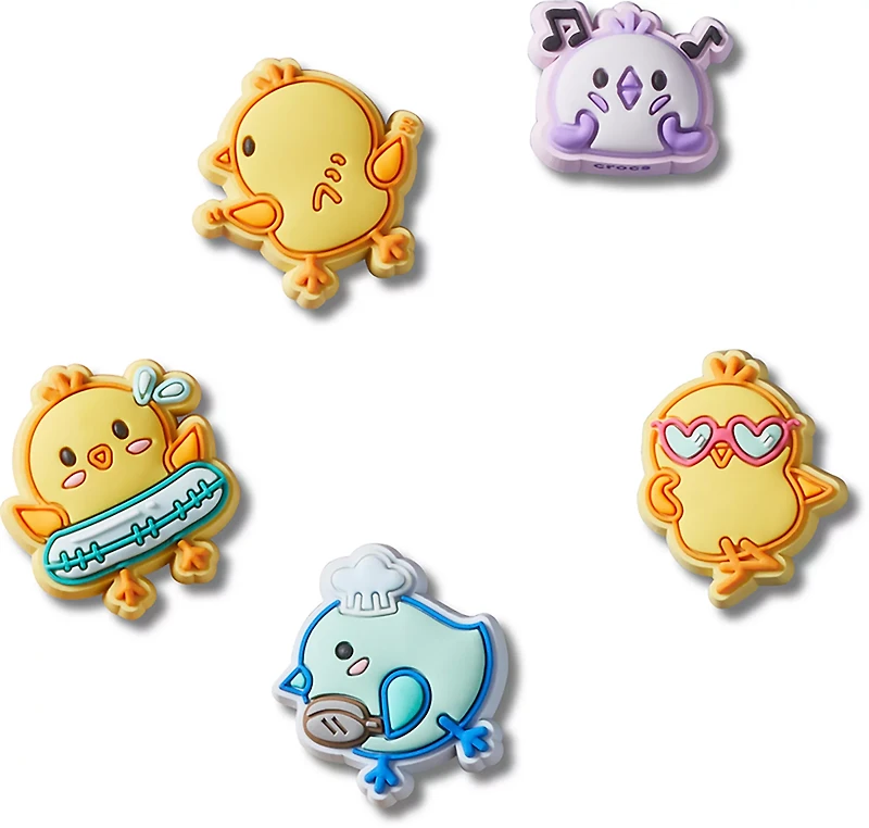 Crocs Chicks Having Fun Jibbitz 5-Pack