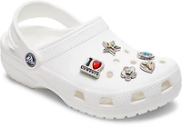 Crocs Silver I Heart Cowboy Jibbitz 5-Pack