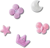Crocs Tiny Glitter Girl Icons Jibbitz 5-Pack