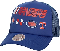 Mitchell & Ness Men's Texas Rangers Speedway Trucker Cap