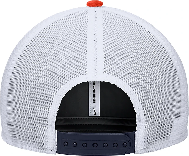 Nike Men's Illinois Fighting Illini Rise Structured Adjustable Mesh Cap