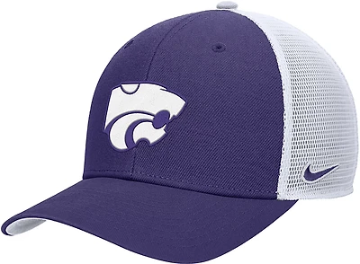 Nike Men's Kansas State Rise Structured Adjustable Mesh Cap