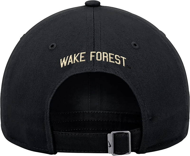 Nike Men's Wake Forest Demons Deacons Club Unstructured Club Cap