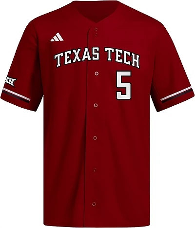 adidas Men's Texas Tech University Patrick Mahomes Arch Baseball Replica Jersey