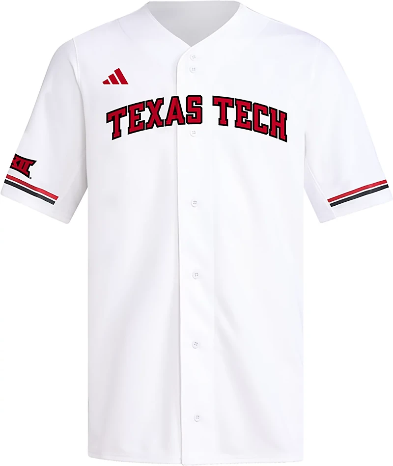 adidas Men's Texas Tech University Baseball Replica Jersey