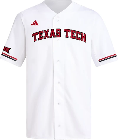 adidas Men's Texas Tech University Baseball Replica Jersey