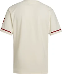 adidas Men's Indiana University Gold Standard Full Button Baseball Jersey