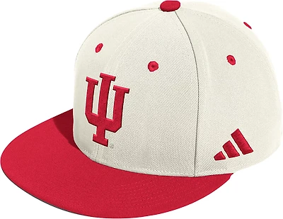 adidas Men's Indiana University Gold Standard Fitted Cap