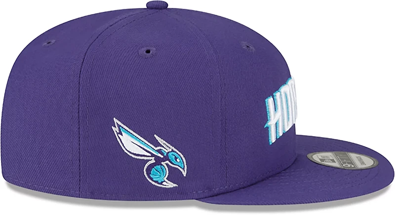 New Era Adults' Charlotte Hornets Statement 9FIFTY Cap